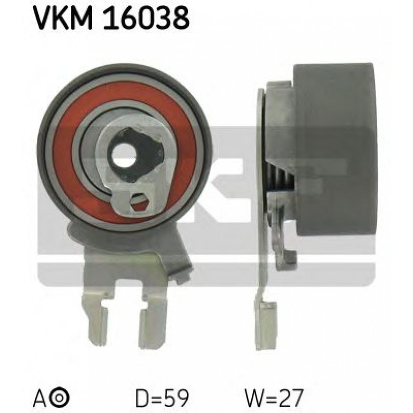 VKM 16038 SKF Натяжний ролик